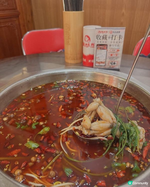 超新鮮牛蛙魚頭麻辣火鍋