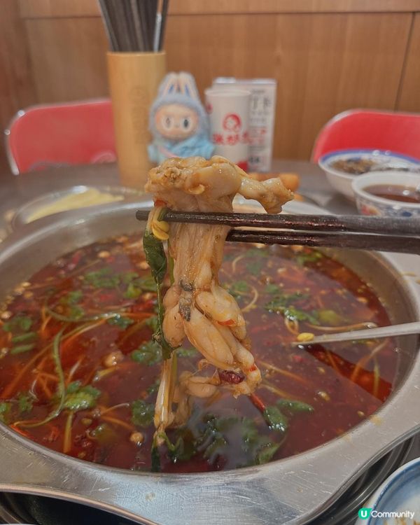 超新鮮牛蛙魚頭麻辣火鍋