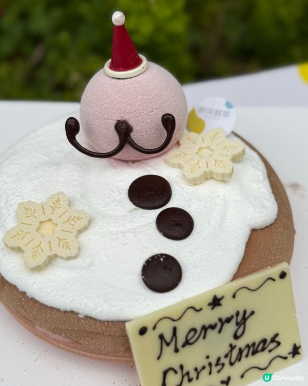 冬日雪人蛋糕🎄⛄️  甜美登場！