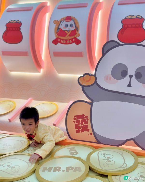 呢隻熊貓好可愛