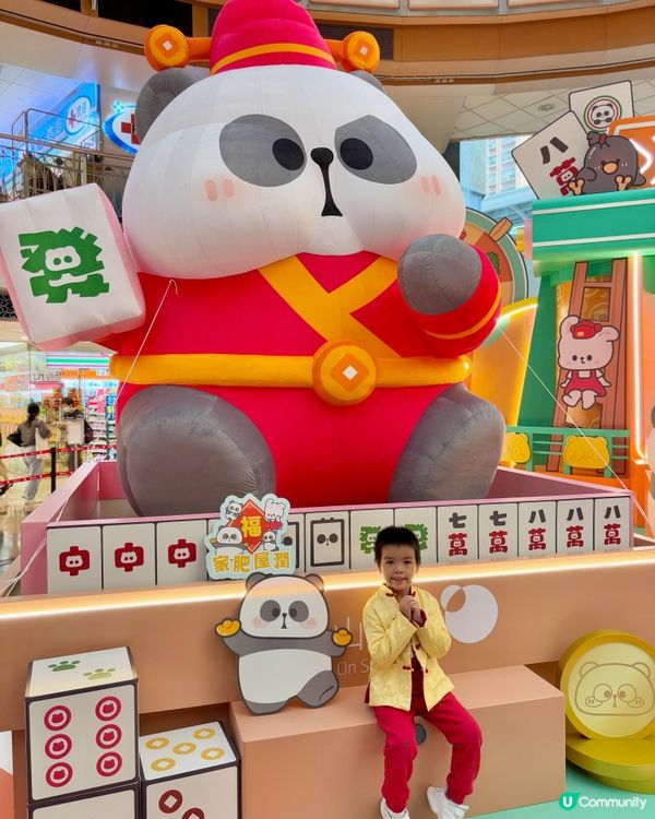 呢隻熊貓好可愛