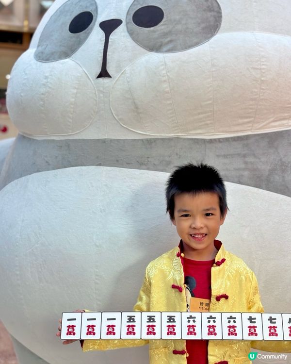 呢隻熊貓好可愛