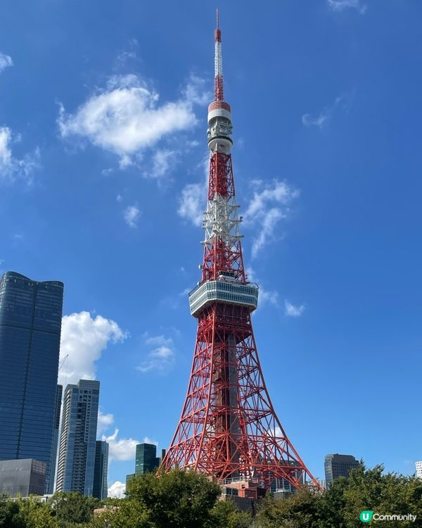 東京鐵塔🗼取景位置，早晚靚景