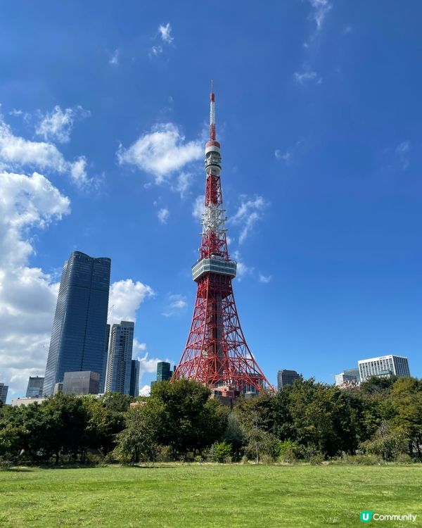 東京鐵塔🗼取景位置，早晚靚景