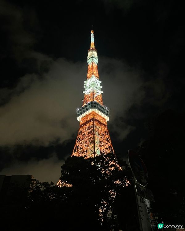 東京鐵塔🗼取景位置，早晚靚景