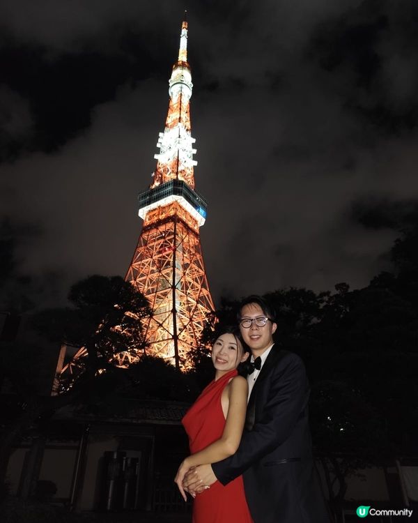 東京鐵塔🗼取景位置，早晚靚景