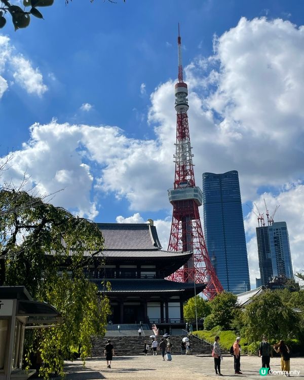 東京鐵塔🗼取景位置，早晚靚景