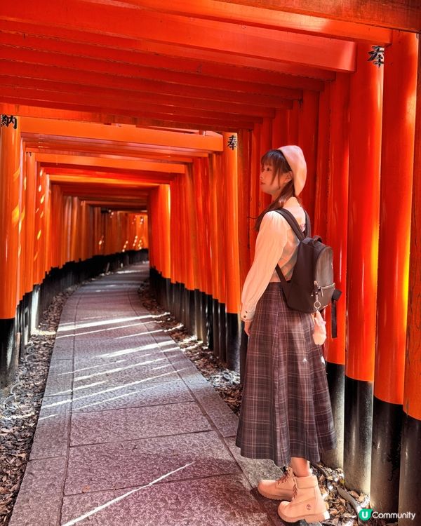 【京都｜伏見稻荷大社、伏見稻荷參道商店街】