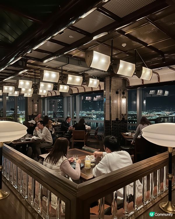 香港海景浪漫西餐廳