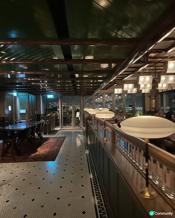 香港海景浪漫西餐廳