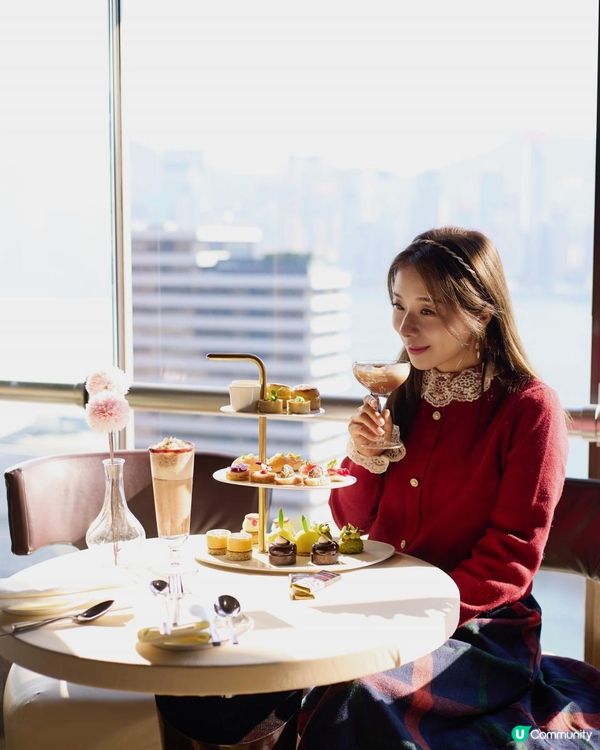 香港喜來登酒店聯乘 Valrhona 的下午茶】