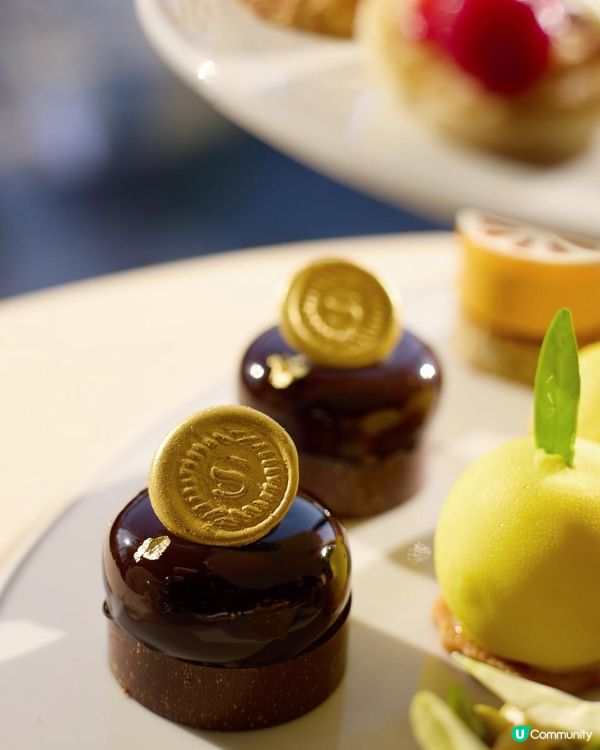 香港喜來登酒店聯乘 Valrhona 的下午茶】