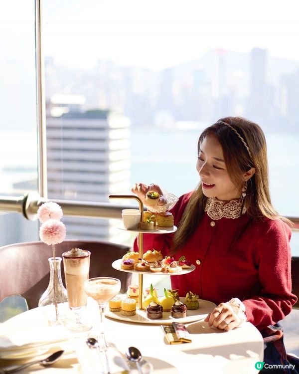 香港喜來登酒店聯乘 Valrhona 的下午茶】