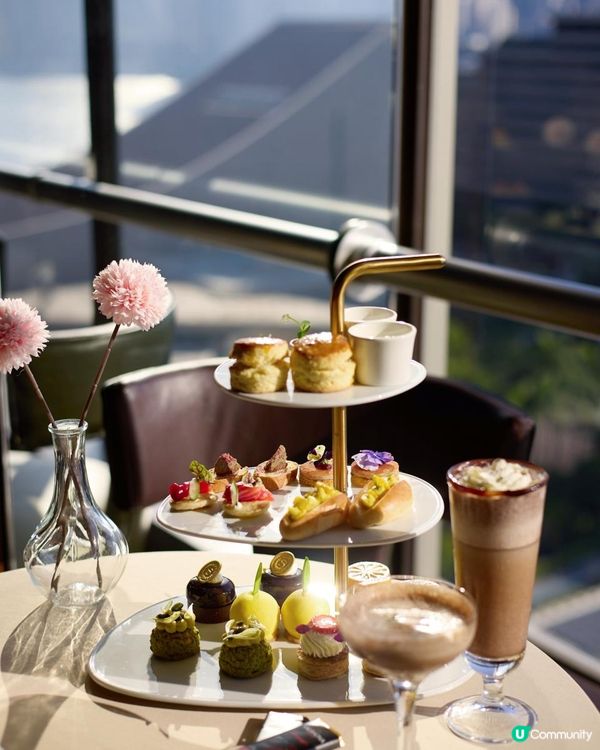 香港喜來登酒店聯乘 Valrhona 的下午茶】