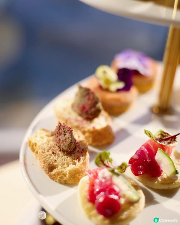 香港喜來登酒店聯乘 Valrhona 的下午茶】