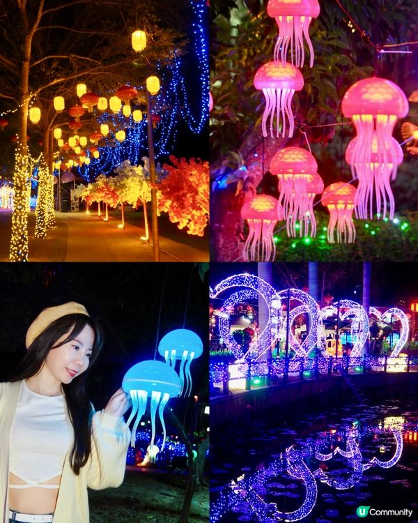 [香港打卡秘境🌟]美炸了的首屆｢奇幻光影節💡｣正式登場💗打卡...