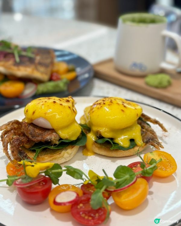 英式早餐新店打卡 🍳☕️  
大圍圍方新開英式早餐店，環境舒