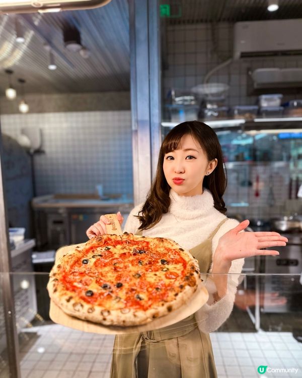 深圳必食🍕 地殼披薩🔥  手工現烤，香脆爆棚！