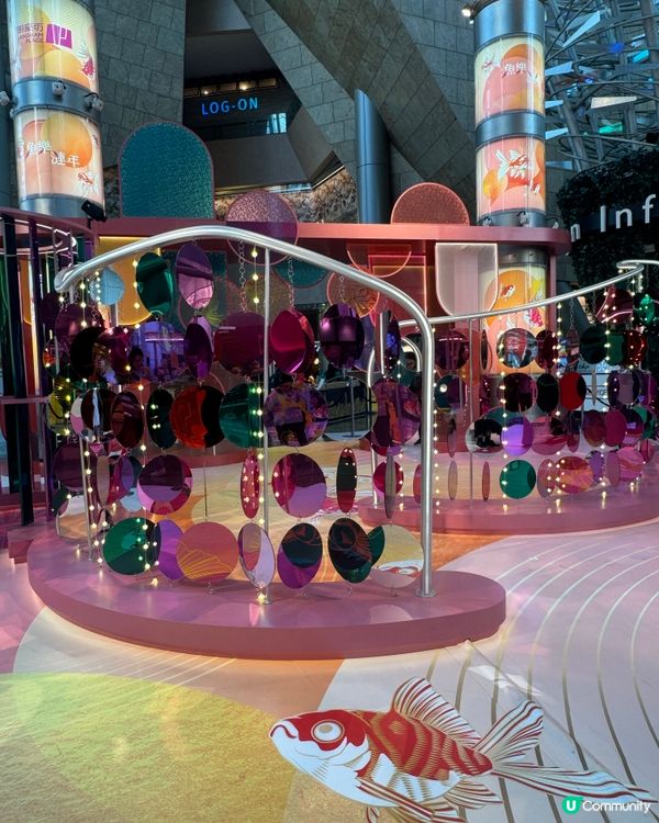 首個金魚藝術館🐠打卡！打卡！