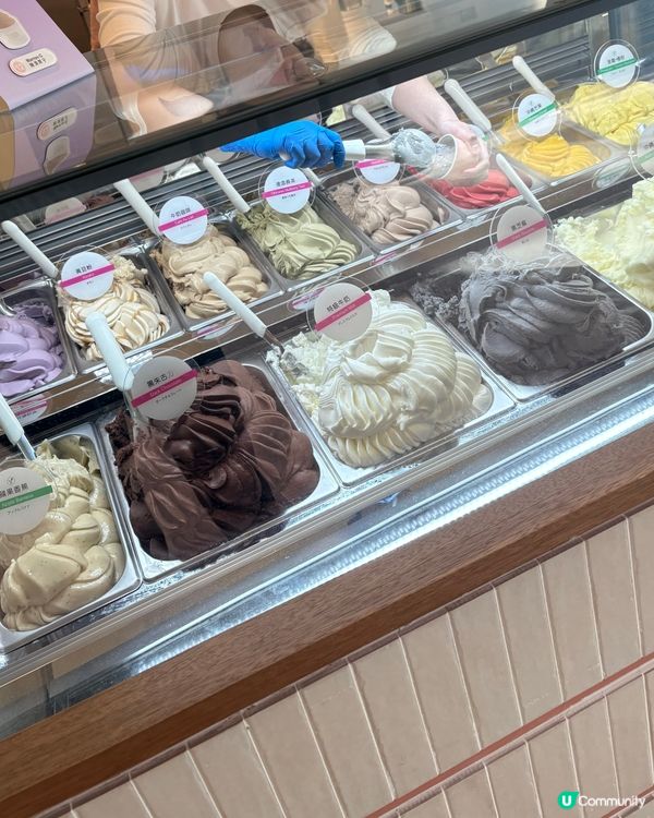 啟德雙子匯新店試食😋 沖繩雪糕🍦