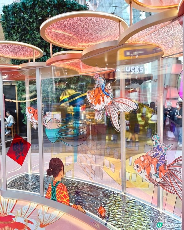 朗豪坊《魚樂漣年》🐠新年打卡熱點