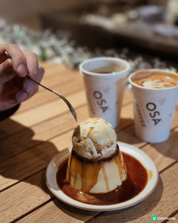 大阪巨大雪糕布丁 ◜ OSA Coffee ◞ ෆ​ 