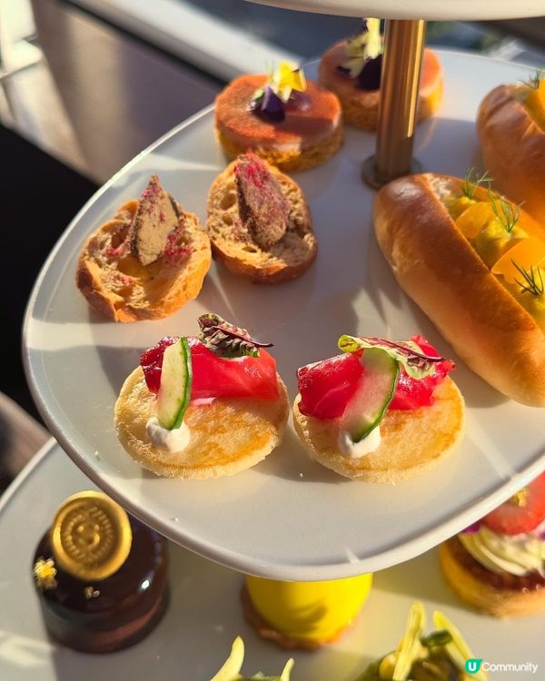 維港靚景🍫法式朱古力主題下午茶😋