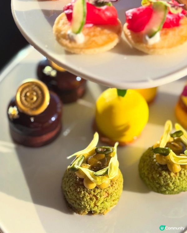 維港靚景🍫法式朱古力主題下午茶😋