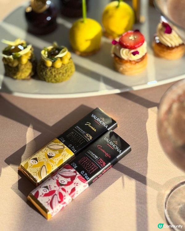 維港靚景🍫法式朱古力主題下午茶😋