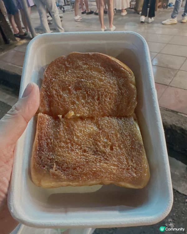 朱拉隆功大學美食街美食分享 - 人氣超多人排隊吐司🍞店