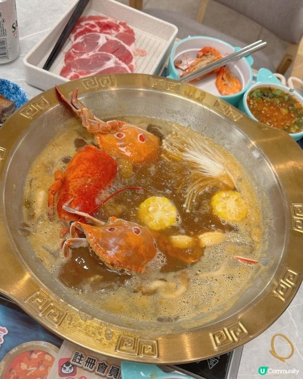 仼撈海鮮的火鍋放題😍