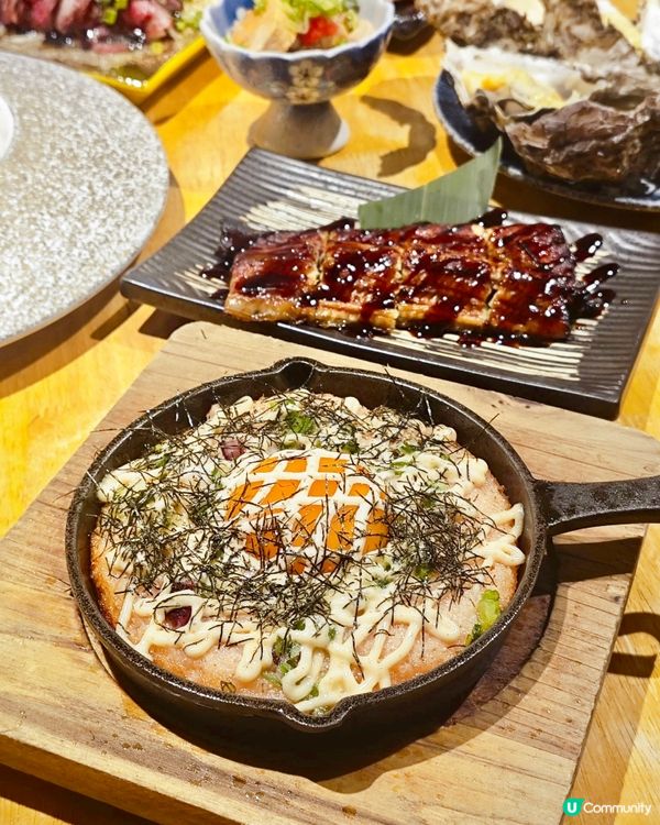 掛住牡蠣小屋嘅招牌鐵盒燒廣島生蠔 🫶🏻原汁原味香噴噴~決定再...