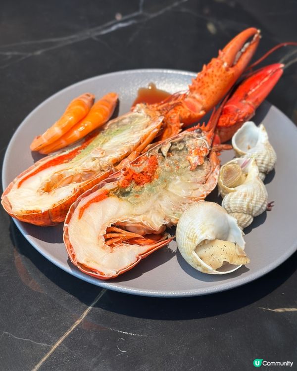 巨型長腳蟹海鮮盛宴自助晚餐
