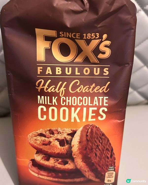Fox’s 牛奶朱古力曲奇