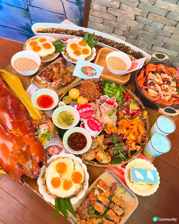 新年試新野😋 簸箕飯海南特色！