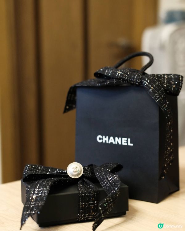 日本珍珠耳環 ✨Chanel