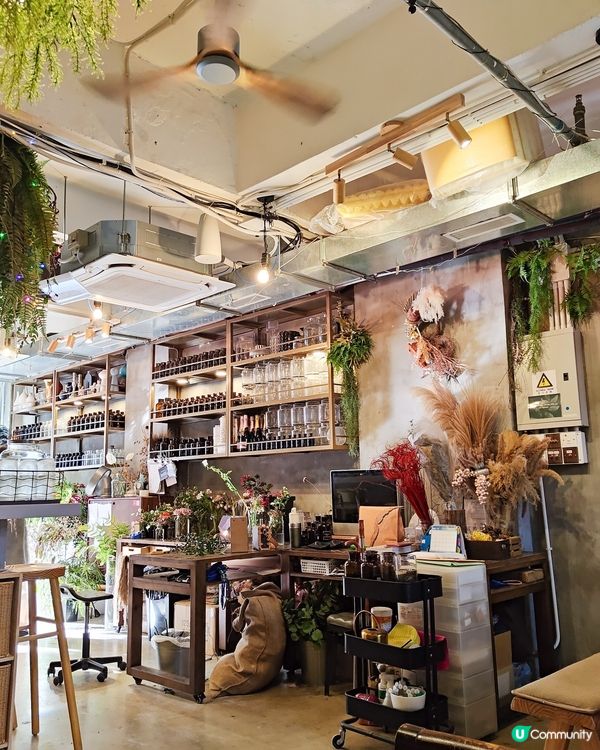 朝啡晚酒 西營盤插花陶藝cafe