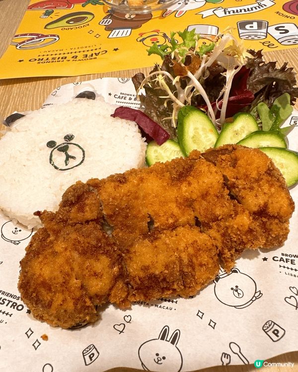 澳門葡京人的LINE FRIENDS主題餐廳「BROWN &...