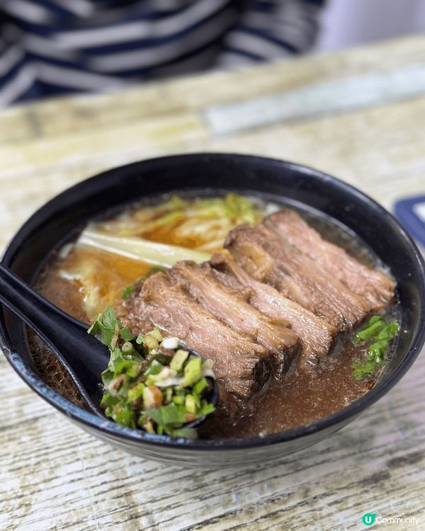 金華牛雜粉麵位於粉嶺聯和墟，試咗佢哋嘅招牌菜「五香崩沙腩河」...