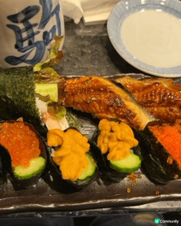 大阪天神的春駒壽司店，很新鮮，很美味，由其是燒魷魚很鮮味及脆...