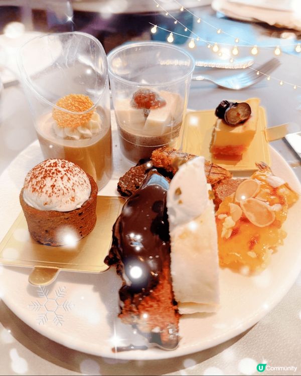 節日怎能缺少美味的甜點？香脆的葡撻、不同款式的蛋糕、慕士，增...