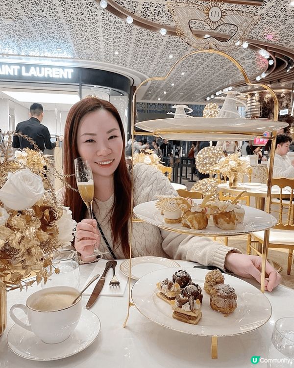 1)Dior聖誕限定Tea,為咗打卡而去,食物正常發揮，不過...