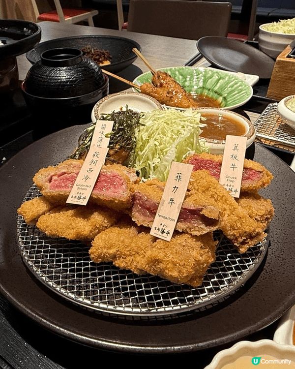 京都勝牛食物味道中規中矩不過不失～