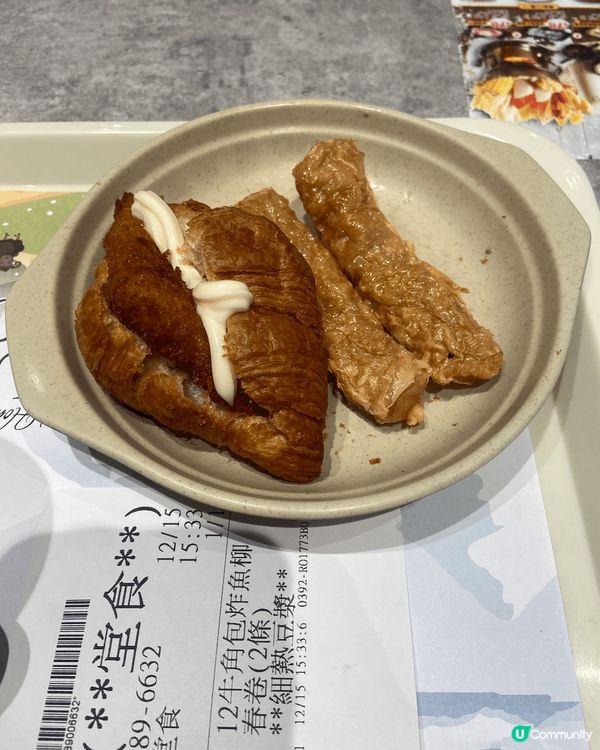 南記牛角包味道一般，牛奶冰室味道超有水準，銀龍茶餐廳簡單好味...