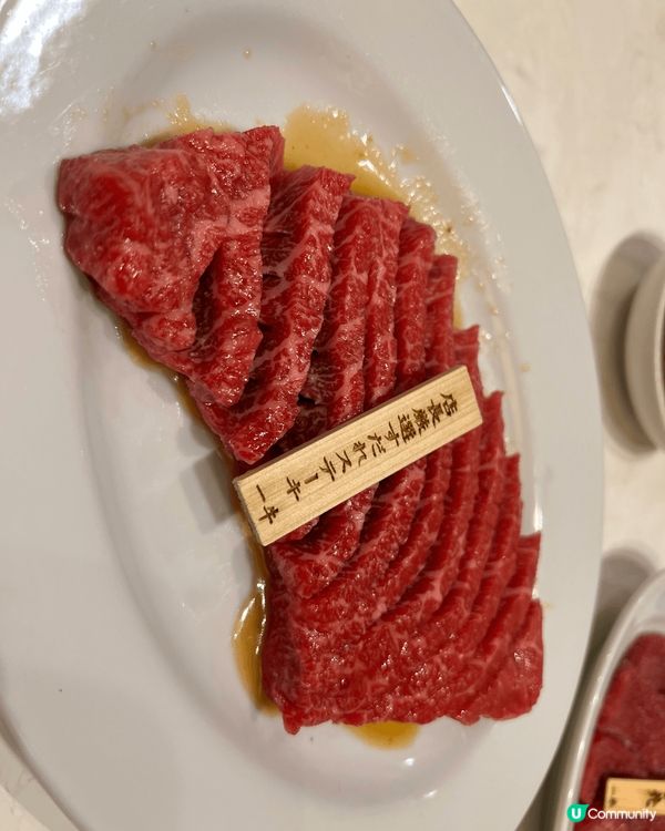 大阪心齋橋的阪前燒肉一牛，非常抵食，服務周到，上菜快，食物新...