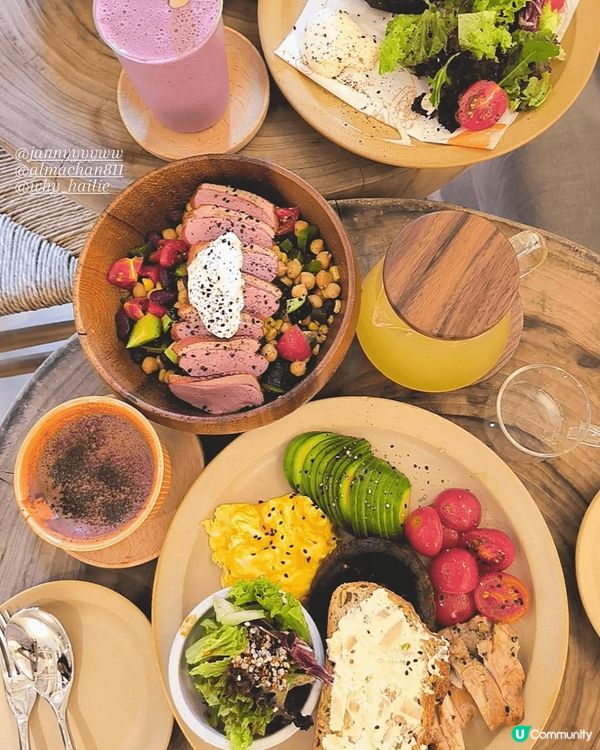 cafe美食，牛油果多士健康美味