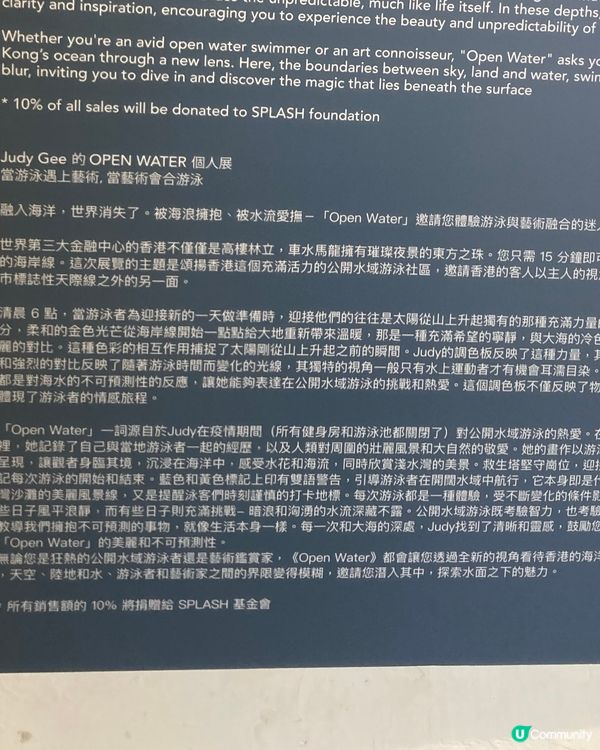 🏊‍♂️🎨 水中藝術展覽，感受城市之美！