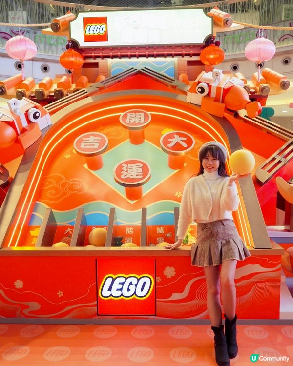 超鍾意LEGO人仔🥰今個農曆新年將軍澳新都城中心MCP乘聯L...