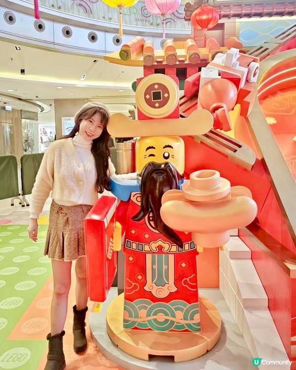 超鍾意LEGO人仔🥰今個農曆新年將軍澳新都城中心MCP乘聯L...