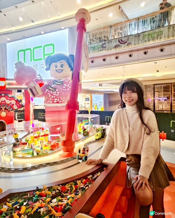 超鍾意LEGO人仔🥰今個農曆新年將軍澳新都城中心MCP乘聯L...
